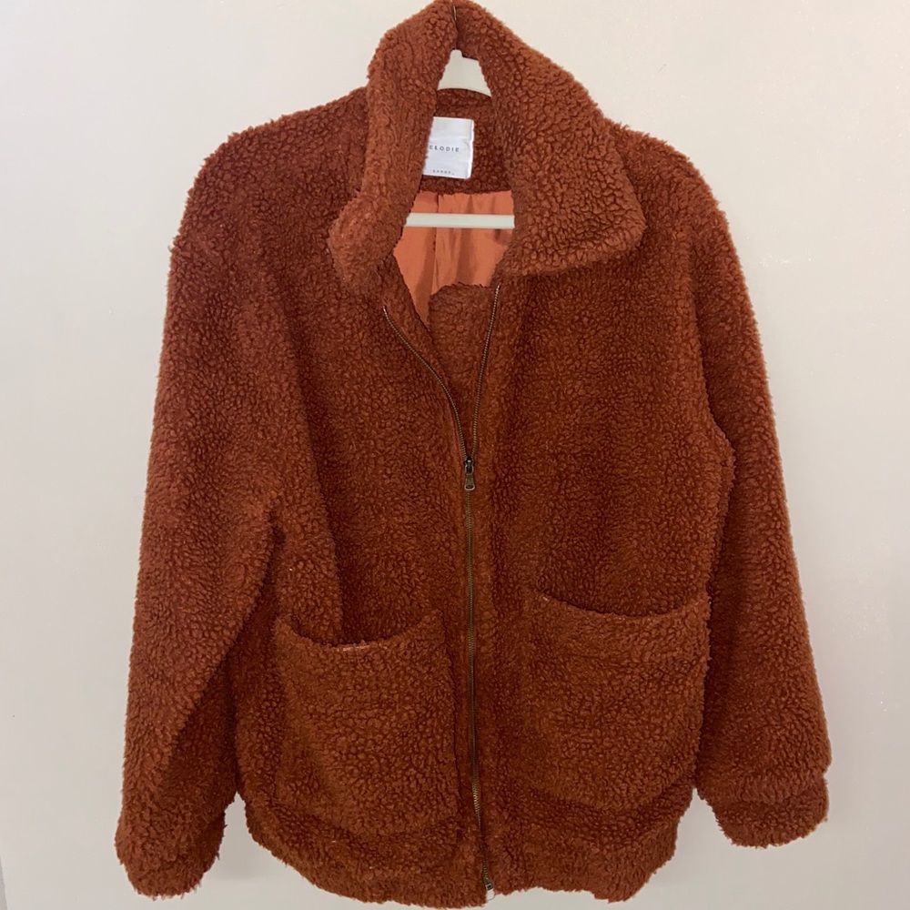 Teddy Coat - Elodie Faux Shearling Jacket - Picture 4 of 7